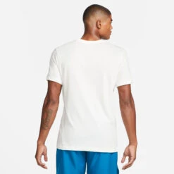 Nike Dri-Fit Court OZ T-Shirt Men - White, Multicoloured -Viva Wear Closet Store 56793000 14