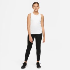 Nike Dri-Fit One Tight Girls - Black -Viva Wear Closet Store 56842000 15