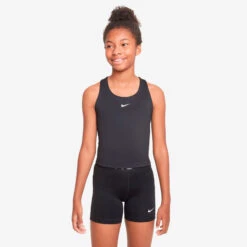 Nike Dri-Fit Swoosh Tank Top Girls - Black -Viva Wear Closet Store 56847000 13