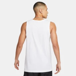 Nike New Sportswear Icon Swoosh Tank Top Men - White -Viva Wear Closet Store 57110000 14